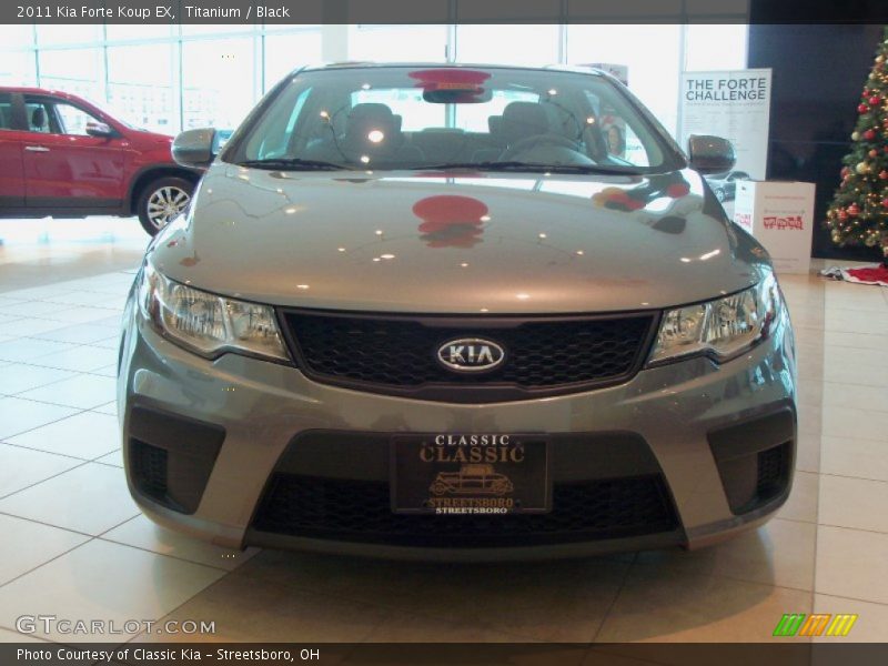 Titanium / Black 2011 Kia Forte Koup EX