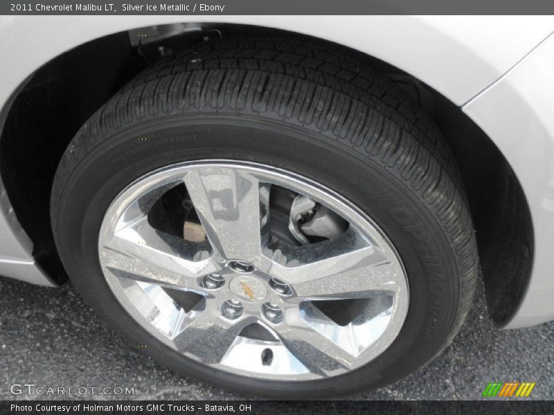 Silver Ice Metallic / Ebony 2011 Chevrolet Malibu LT