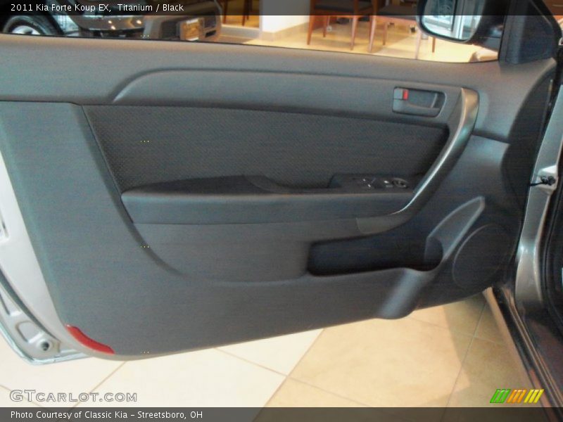 Titanium / Black 2011 Kia Forte Koup EX