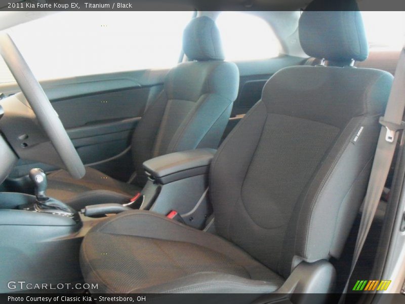 Titanium / Black 2011 Kia Forte Koup EX