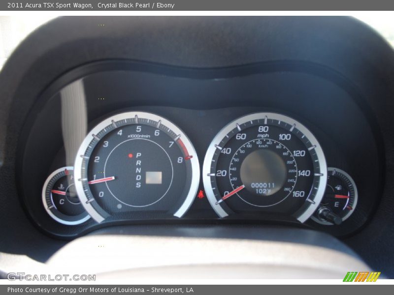  2011 TSX Sport Wagon Sport Wagon Gauges