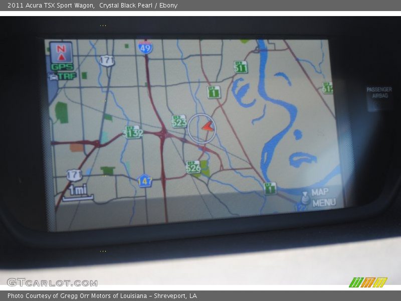 Navigation of 2011 TSX Sport Wagon