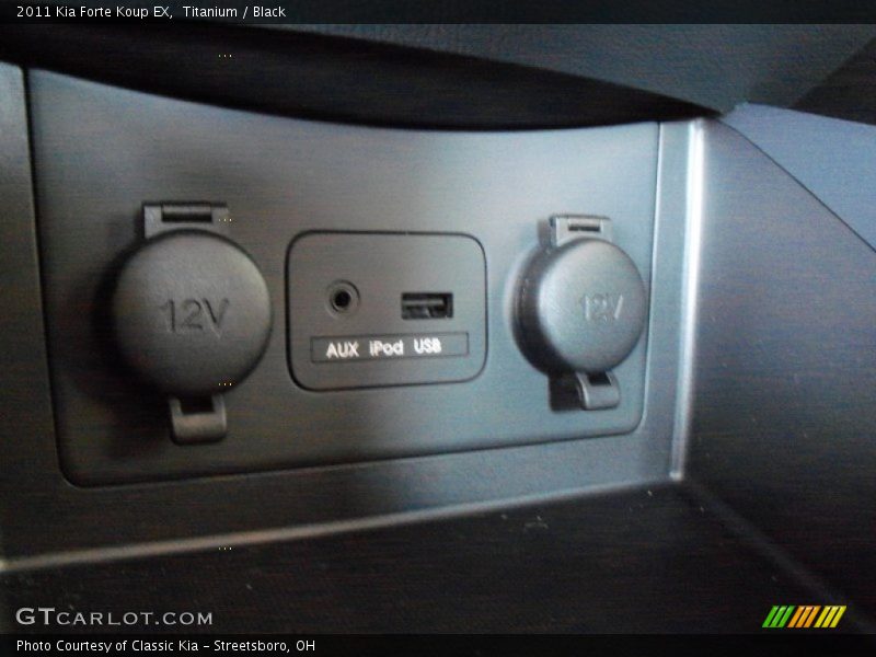 Titanium / Black 2011 Kia Forte Koup EX