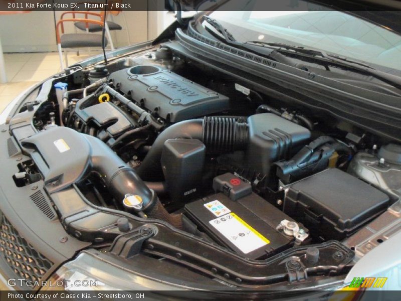 Titanium / Black 2011 Kia Forte Koup EX