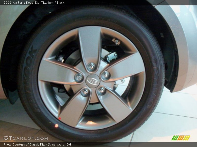 Titanium / Black 2011 Kia Forte Koup EX