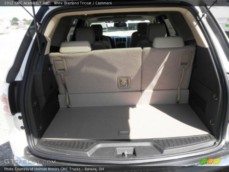  2012 Acadia SLT AWD Trunk