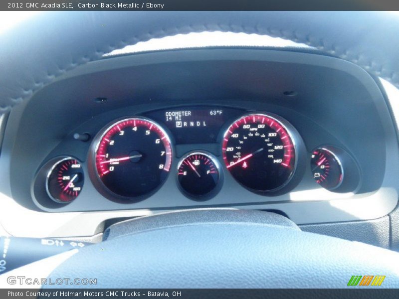  2012 Acadia SLE SLE Gauges