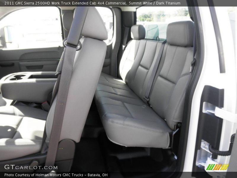 Summit White / Dark Titanium 2011 GMC Sierra 2500HD Work Truck Extended Cab 4x4 Commercial