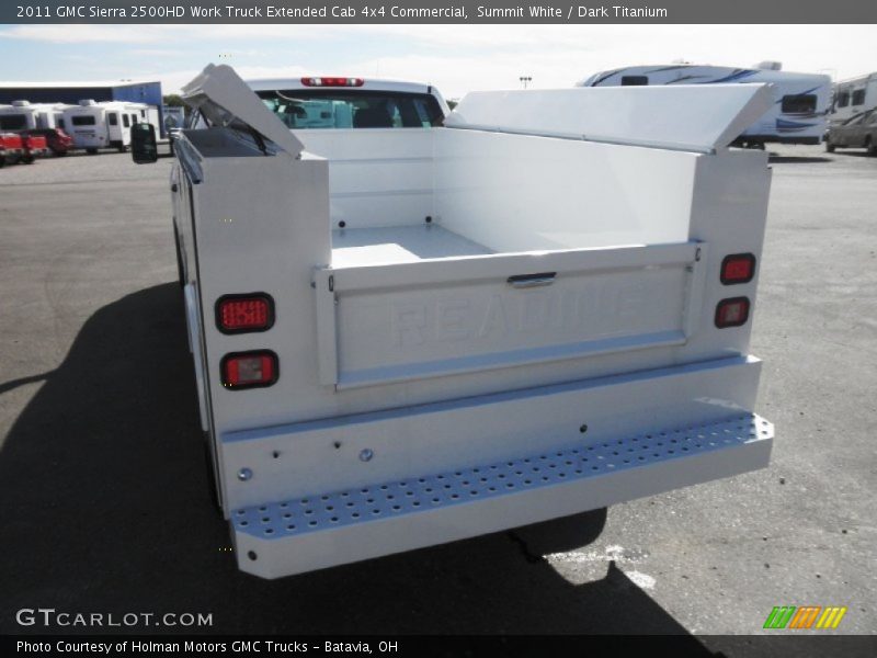 Summit White / Dark Titanium 2011 GMC Sierra 2500HD Work Truck Extended Cab 4x4 Commercial
