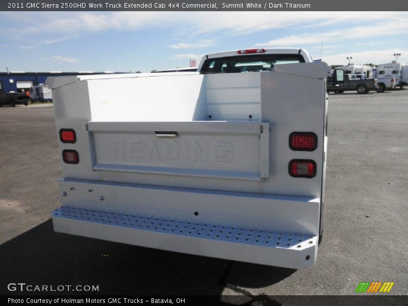 Summit White / Dark Titanium 2011 GMC Sierra 2500HD Work Truck Extended Cab 4x4 Commercial