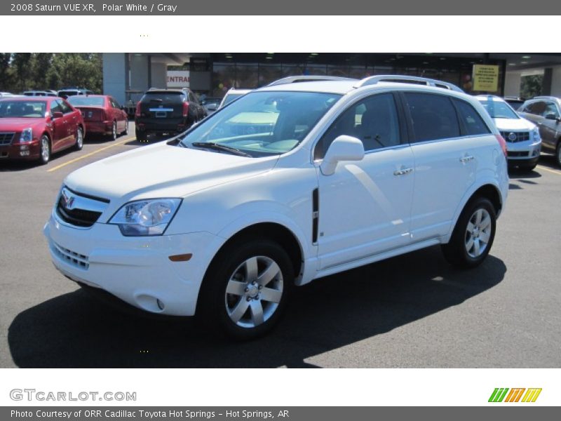 Polar White / Gray 2008 Saturn VUE XR