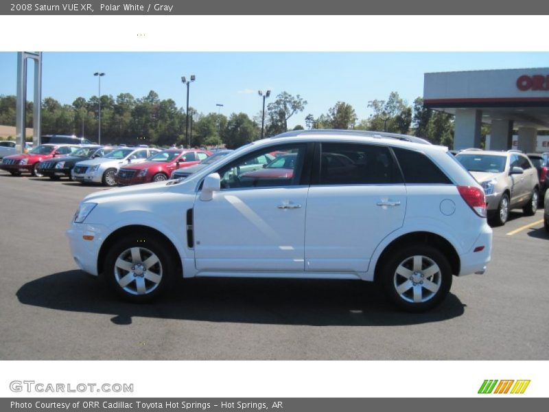 Polar White / Gray 2008 Saturn VUE XR