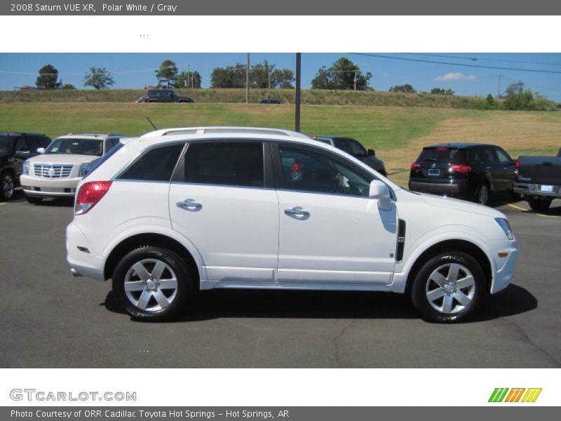 Polar White / Gray 2008 Saturn VUE XR