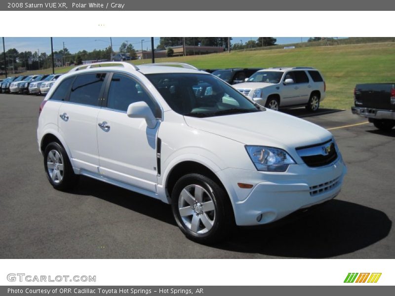 Polar White / Gray 2008 Saturn VUE XR