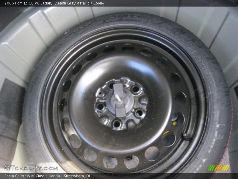 Stealth Gray Metallic / Ebony 2006 Pontiac G6 V6 Sedan
