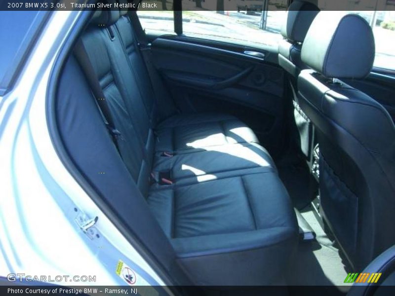 Titanium Silver Metallic / Black 2007 BMW X5 3.0si
