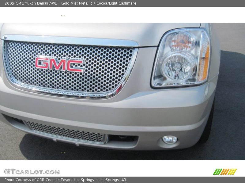Gold Mist Metallic / Cocoa/Light Cashmere 2009 GMC Yukon Denali AWD