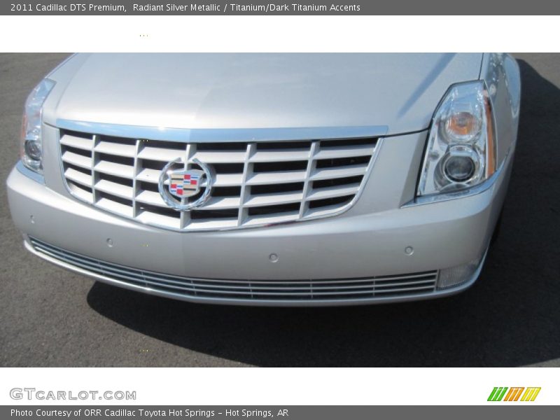 Radiant Silver Metallic / Titanium/Dark Titanium Accents 2011 Cadillac DTS Premium