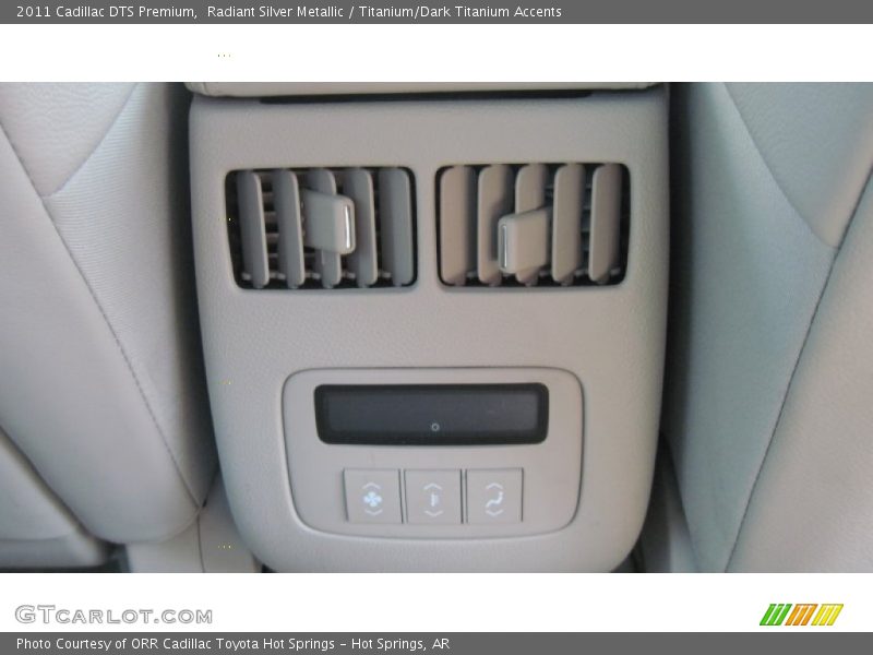 Radiant Silver Metallic / Titanium/Dark Titanium Accents 2011 Cadillac DTS Premium