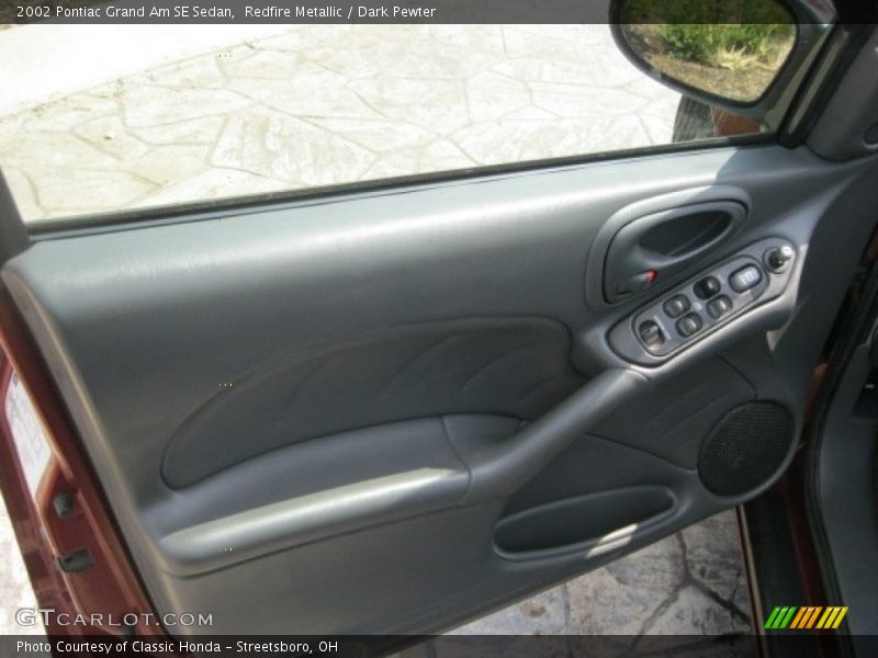 Redfire Metallic / Dark Pewter 2002 Pontiac Grand Am SE Sedan