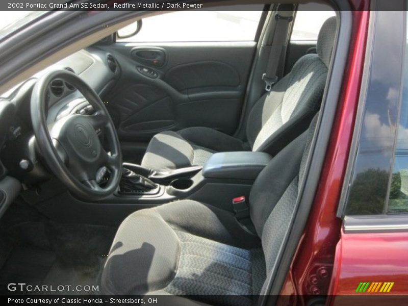 Redfire Metallic / Dark Pewter 2002 Pontiac Grand Am SE Sedan