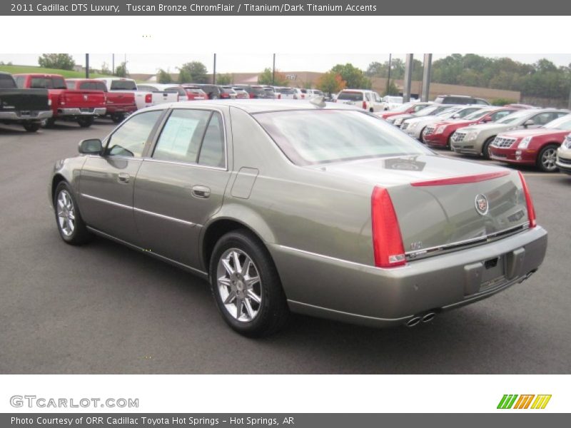 Tuscan Bronze ChromFlair / Titanium/Dark Titanium Accents 2011 Cadillac DTS Luxury