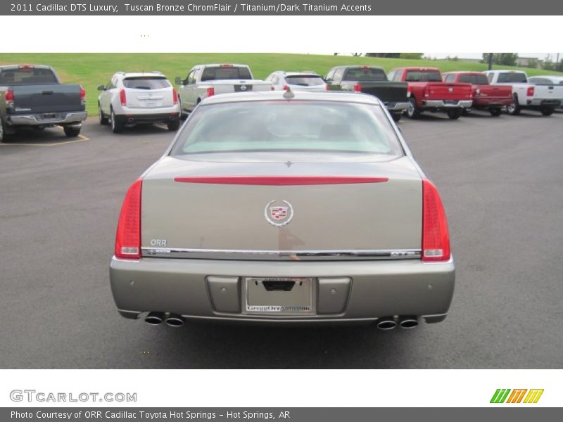 Tuscan Bronze ChromFlair / Titanium/Dark Titanium Accents 2011 Cadillac DTS Luxury