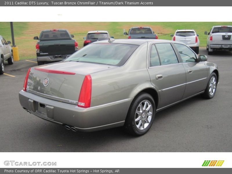 Tuscan Bronze ChromFlair / Titanium/Dark Titanium Accents 2011 Cadillac DTS Luxury