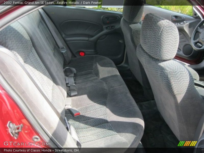 Redfire Metallic / Dark Pewter 2002 Pontiac Grand Am SE Sedan