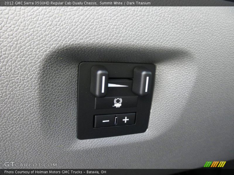 Summit White / Dark Titanium 2012 GMC Sierra 3500HD Regular Cab Dually Chassis