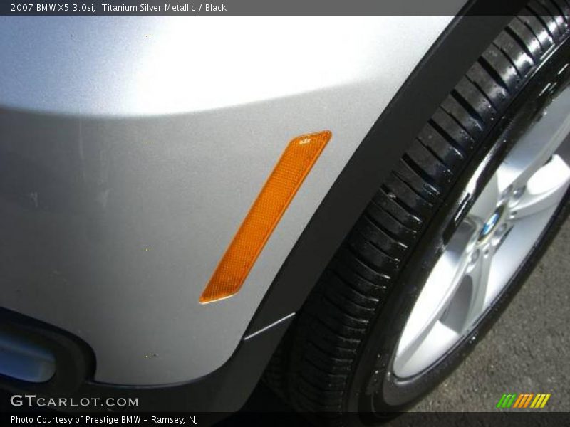 Titanium Silver Metallic / Black 2007 BMW X5 3.0si