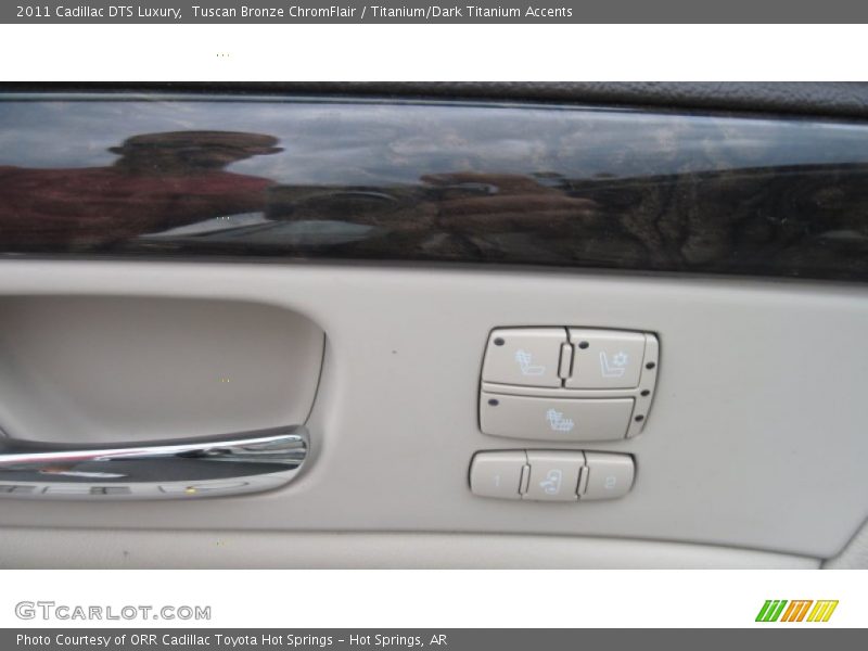 Tuscan Bronze ChromFlair / Titanium/Dark Titanium Accents 2011 Cadillac DTS Luxury