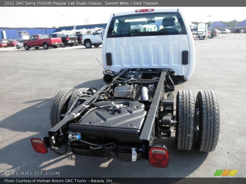  2012 Sierra 3500HD Regular Cab Dually Chassis Summit White