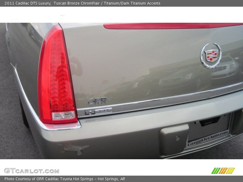 Tuscan Bronze ChromFlair / Titanium/Dark Titanium Accents 2011 Cadillac DTS Luxury