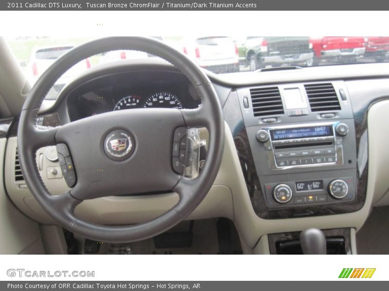 Tuscan Bronze ChromFlair / Titanium/Dark Titanium Accents 2011 Cadillac DTS Luxury
