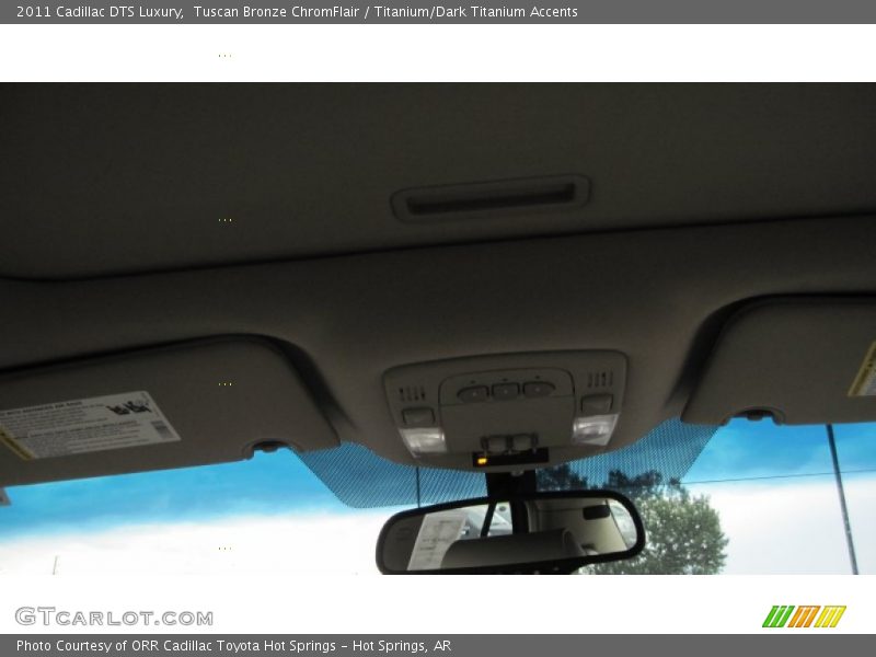Tuscan Bronze ChromFlair / Titanium/Dark Titanium Accents 2011 Cadillac DTS Luxury