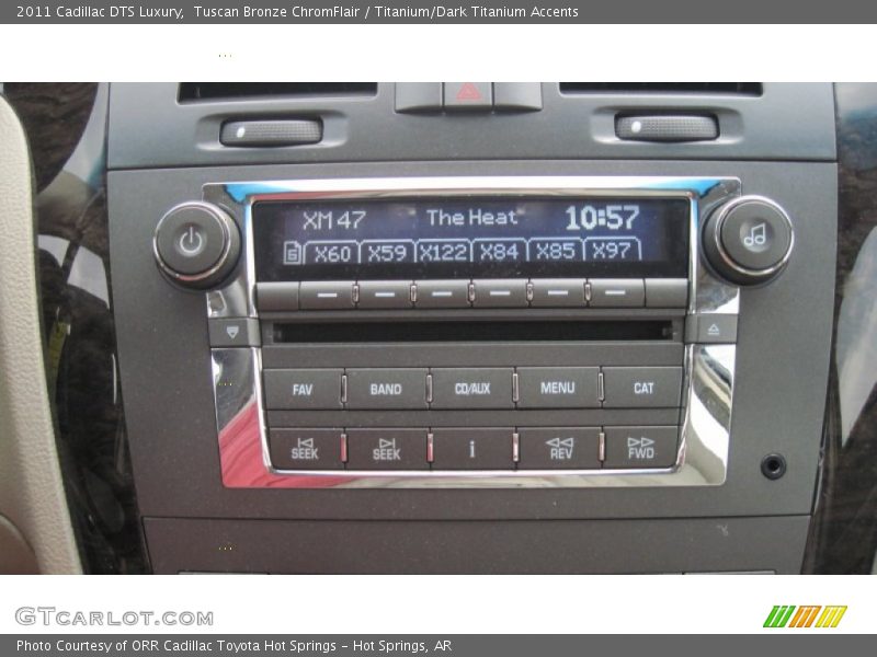Tuscan Bronze ChromFlair / Titanium/Dark Titanium Accents 2011 Cadillac DTS Luxury