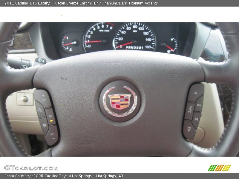 Tuscan Bronze ChromFlair / Titanium/Dark Titanium Accents 2011 Cadillac DTS Luxury