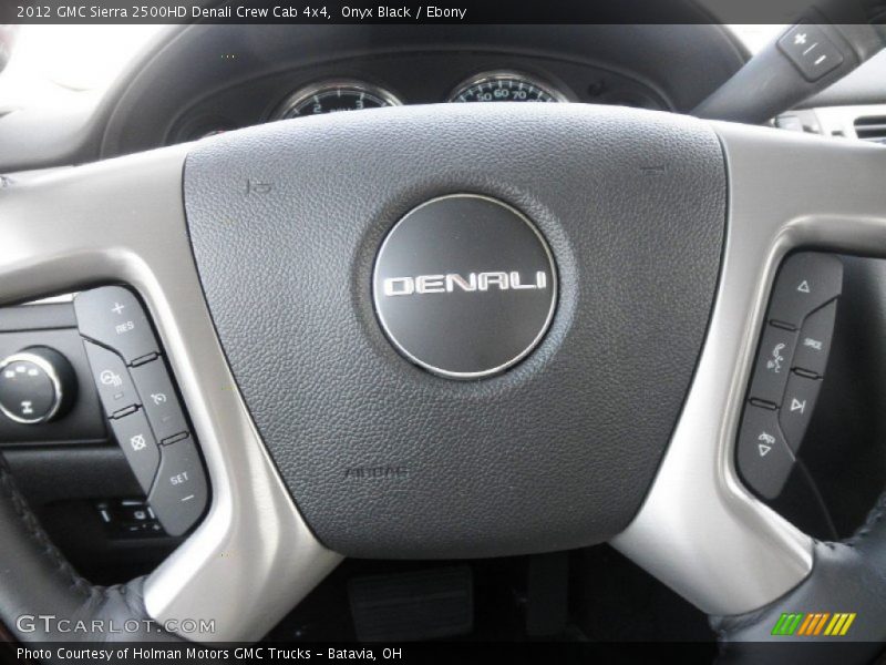  2012 Sierra 2500HD Denali Crew Cab 4x4 Steering Wheel