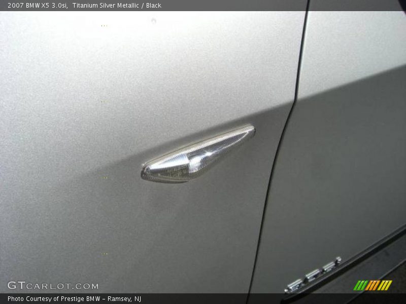 Titanium Silver Metallic / Black 2007 BMW X5 3.0si