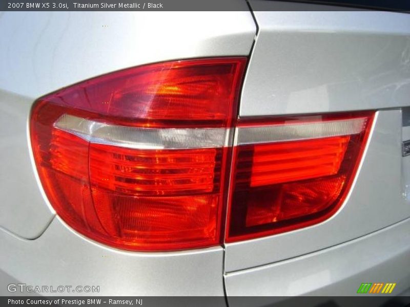 Titanium Silver Metallic / Black 2007 BMW X5 3.0si