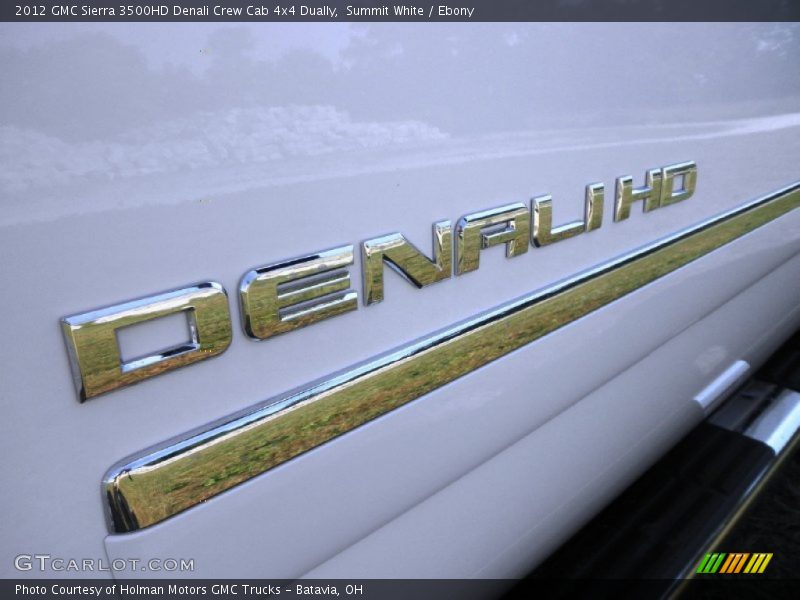  2012 Sierra 3500HD Denali Crew Cab 4x4 Dually Logo
