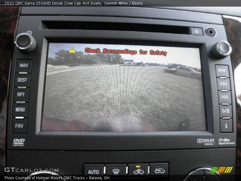 Summit White / Ebony 2012 GMC Sierra 3500HD Denali Crew Cab 4x4 Dually