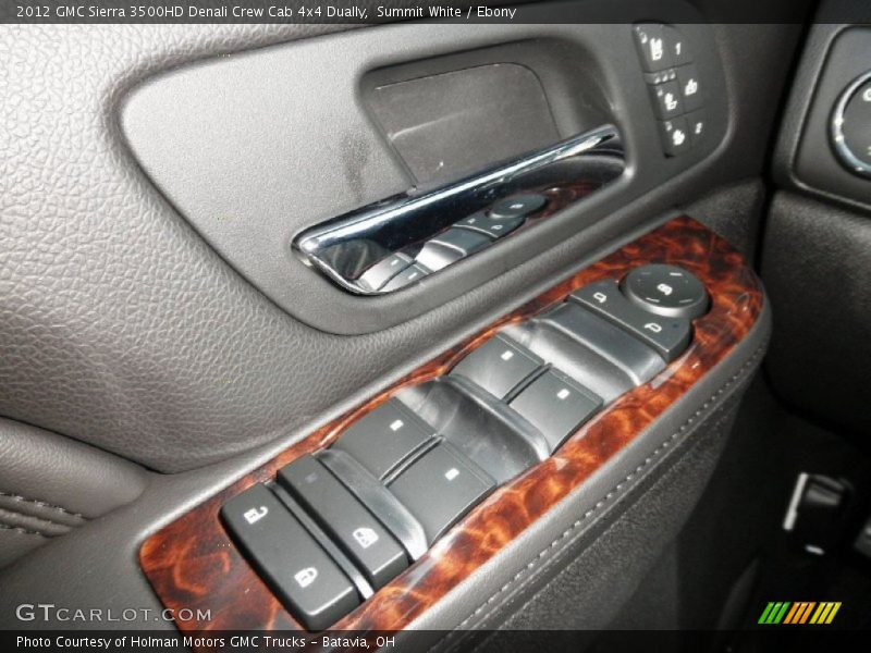 Summit White / Ebony 2012 GMC Sierra 3500HD Denali Crew Cab 4x4 Dually