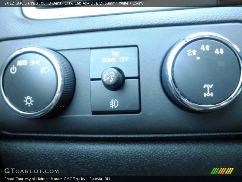 Summit White / Ebony 2012 GMC Sierra 3500HD Denali Crew Cab 4x4 Dually