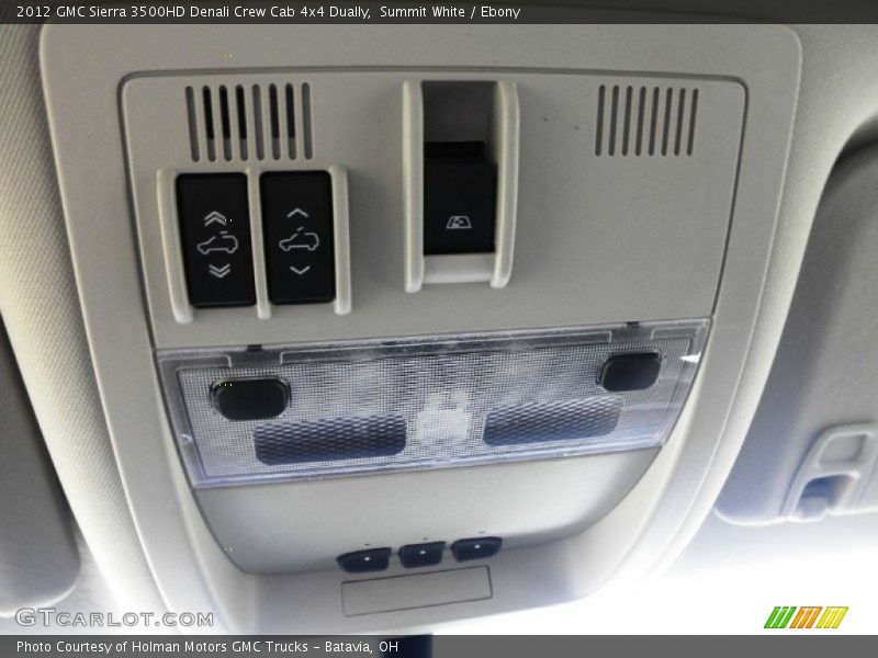 Summit White / Ebony 2012 GMC Sierra 3500HD Denali Crew Cab 4x4 Dually