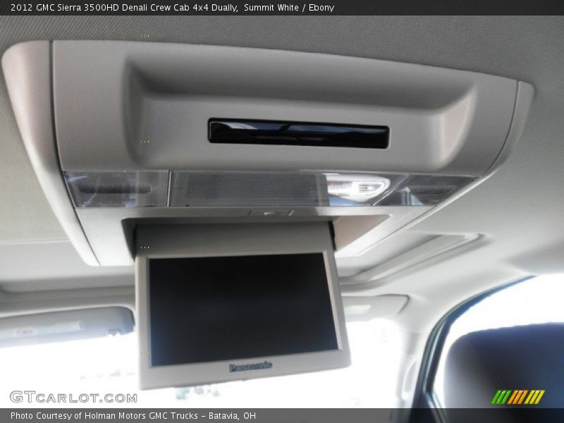 Summit White / Ebony 2012 GMC Sierra 3500HD Denali Crew Cab 4x4 Dually