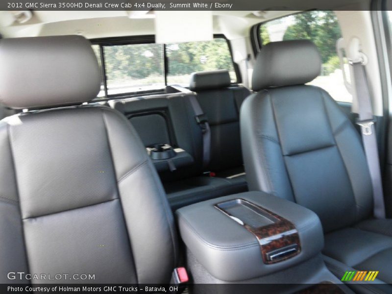 Summit White / Ebony 2012 GMC Sierra 3500HD Denali Crew Cab 4x4 Dually