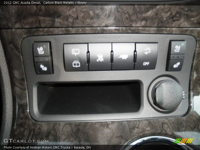 Controls of 2012 Acadia Denali