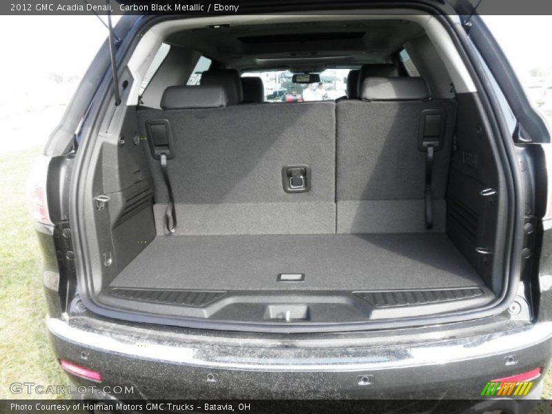  2012 Acadia Denali Trunk